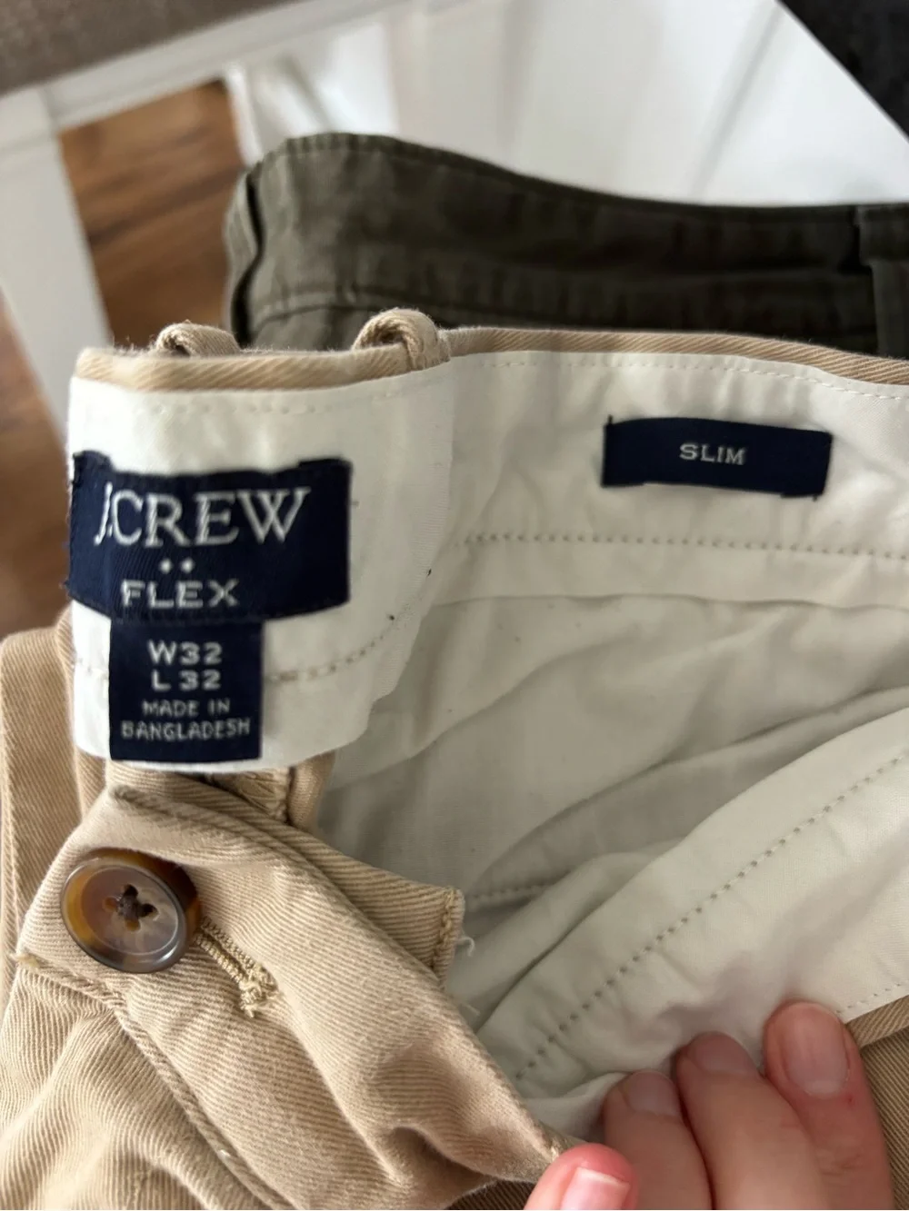 J. Crew Men's Khaki Chinos - Light Tan
